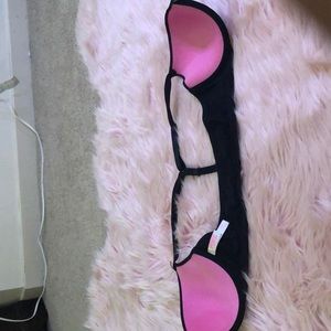 Pink by Victoria secrets bra black
